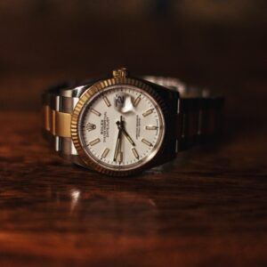 Yash Parashar watch with Oyster Perpetual Datejust made by Rolex.